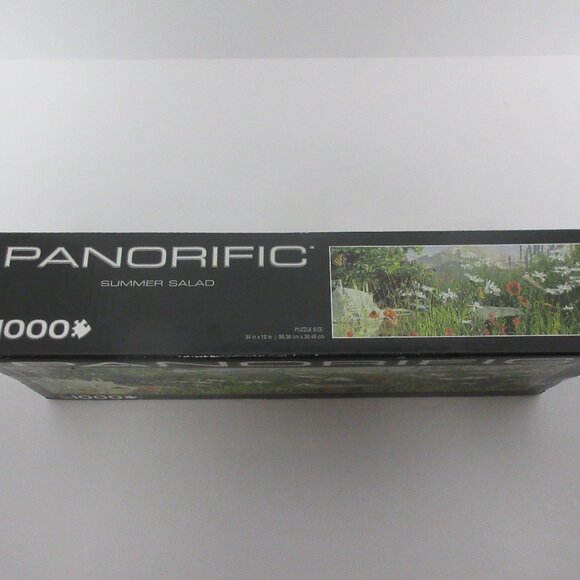 Panorific Puzzle 1000 pieces “Summer Salad “ New in box 34x12 - Picture 4 of 4